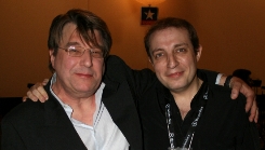 Mario con Christopher Young